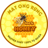 In Sticker Logo Tròn Bế Demi 