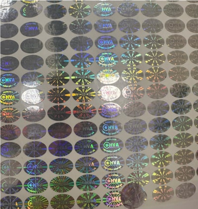 Tem Bảo Hành Chất Liệu Decal Hologram