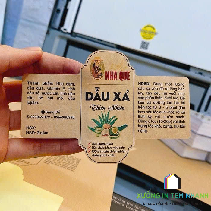 So Sánh Decal Giấy Và Decal Nhựa – Nên Chọn Chất Liệu Nào Khi In Tem Nhãn?
