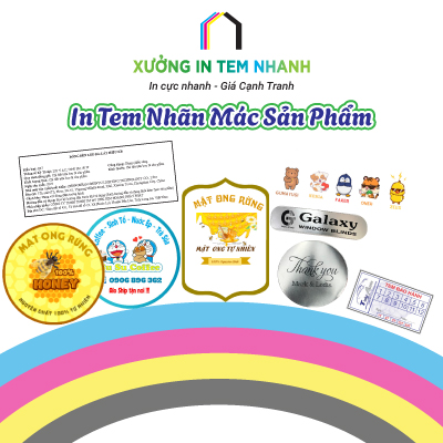 In tem nhãn sản phẩm